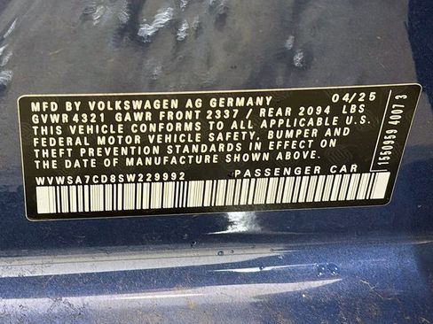 Used 2025 Volkswagen GTI SE image 39