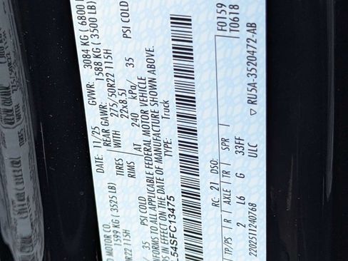 Certified 2025 Ford F150 STX w/ LOBO Package AWD/4WD image 16