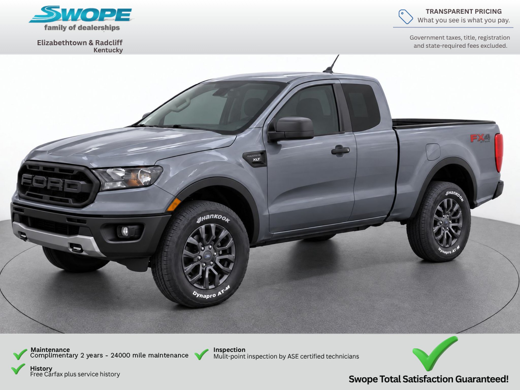 Used 2021 Ford Ranger XLT w/ Equipment Group 301A Mid AWD/4WD image 1