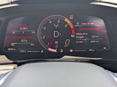 Used 2021 Chevrolet Corvette Stingray Preferred Cpe w/ Engine Appearance Package RWD image 10