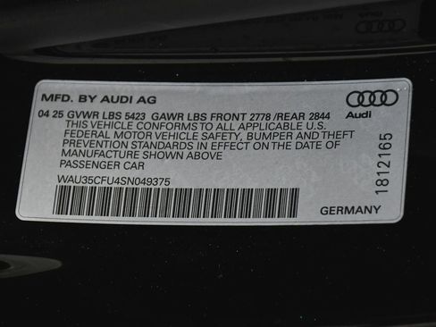 Used 2025 Audi S5 Prestige w/ Prestige Package image 27