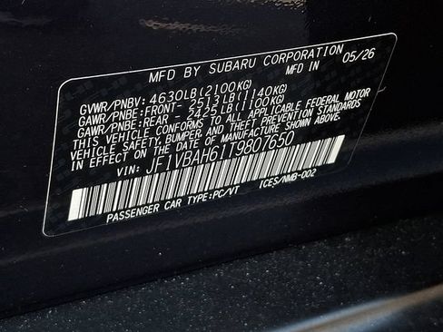 New 2026 Subaru WRX Premium AWD/4WD image 11