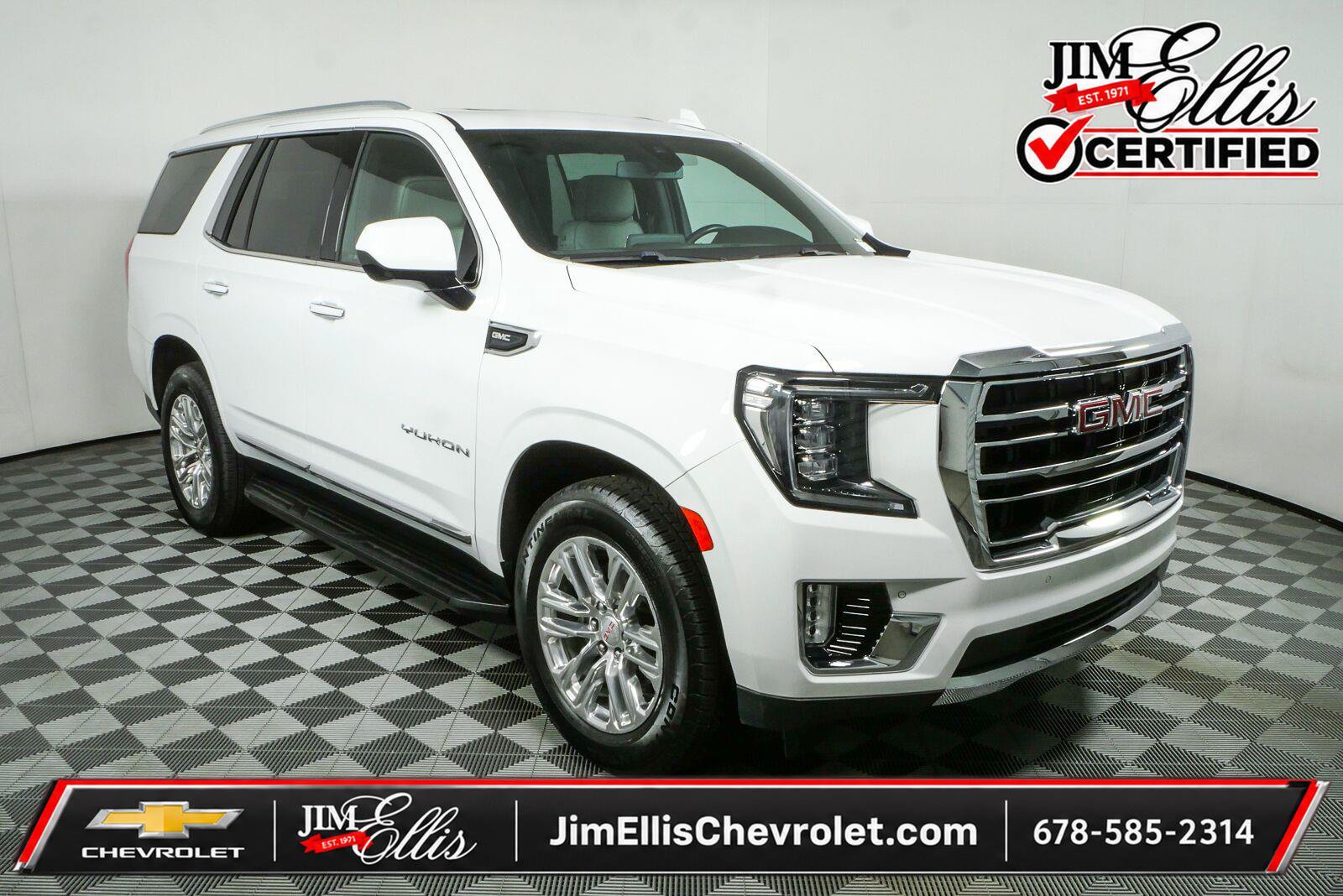 Used 2022 GMC Yukon SLT RWD image 1