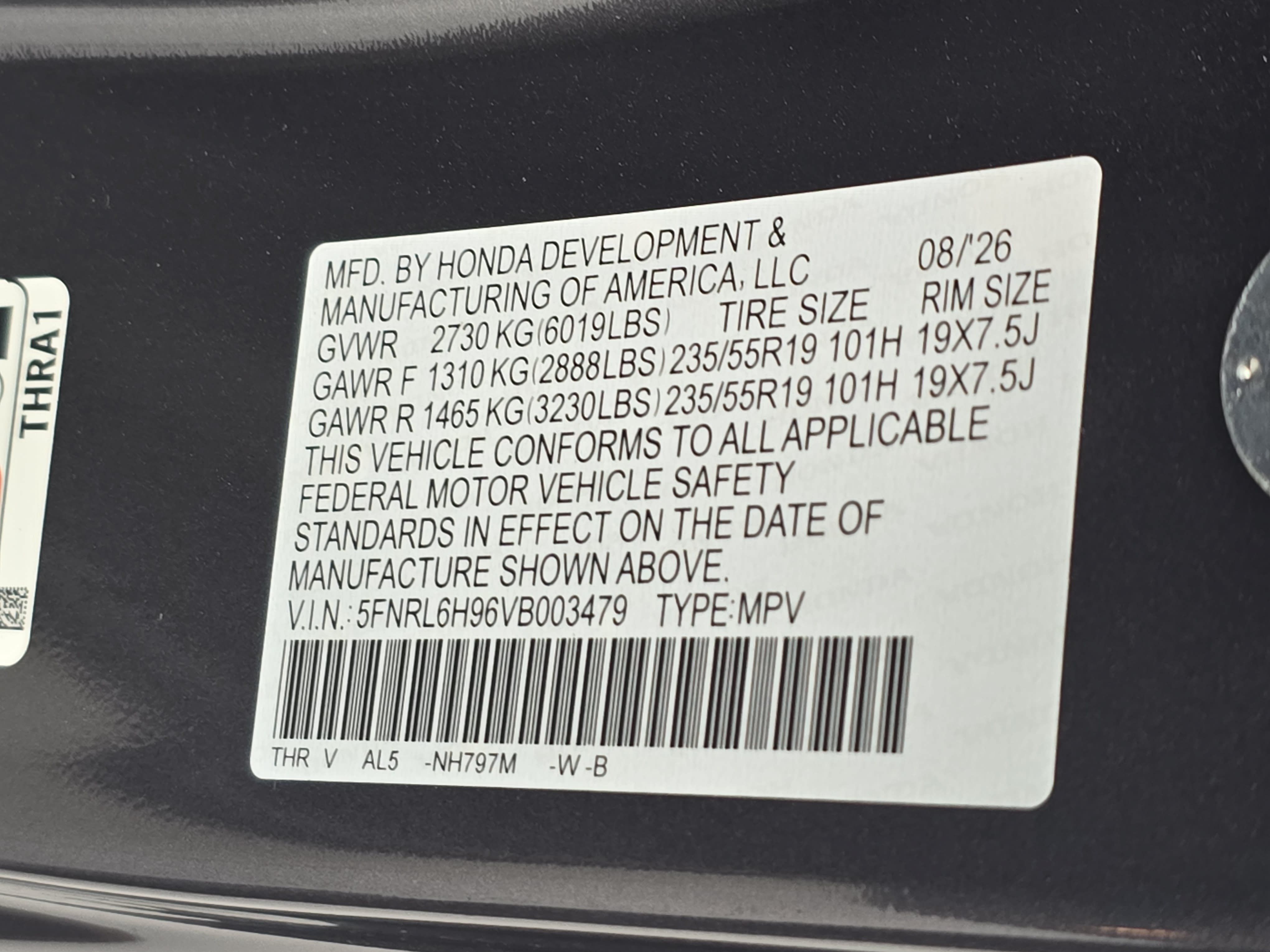 New 2027 Honda Odyssey Elite image 37