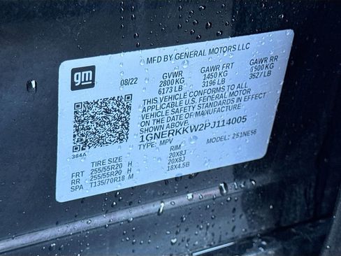 Used 2023 Chevrolet Traverse Premier w/ LPO, Floor Liner Package image 33