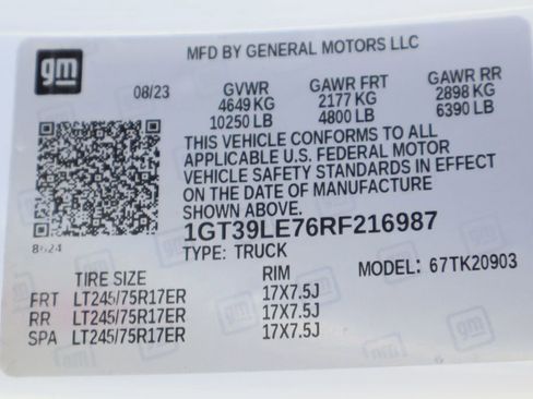 Used 2024 GMC Sierra 2500 Pro w/ Convenience Package image 28