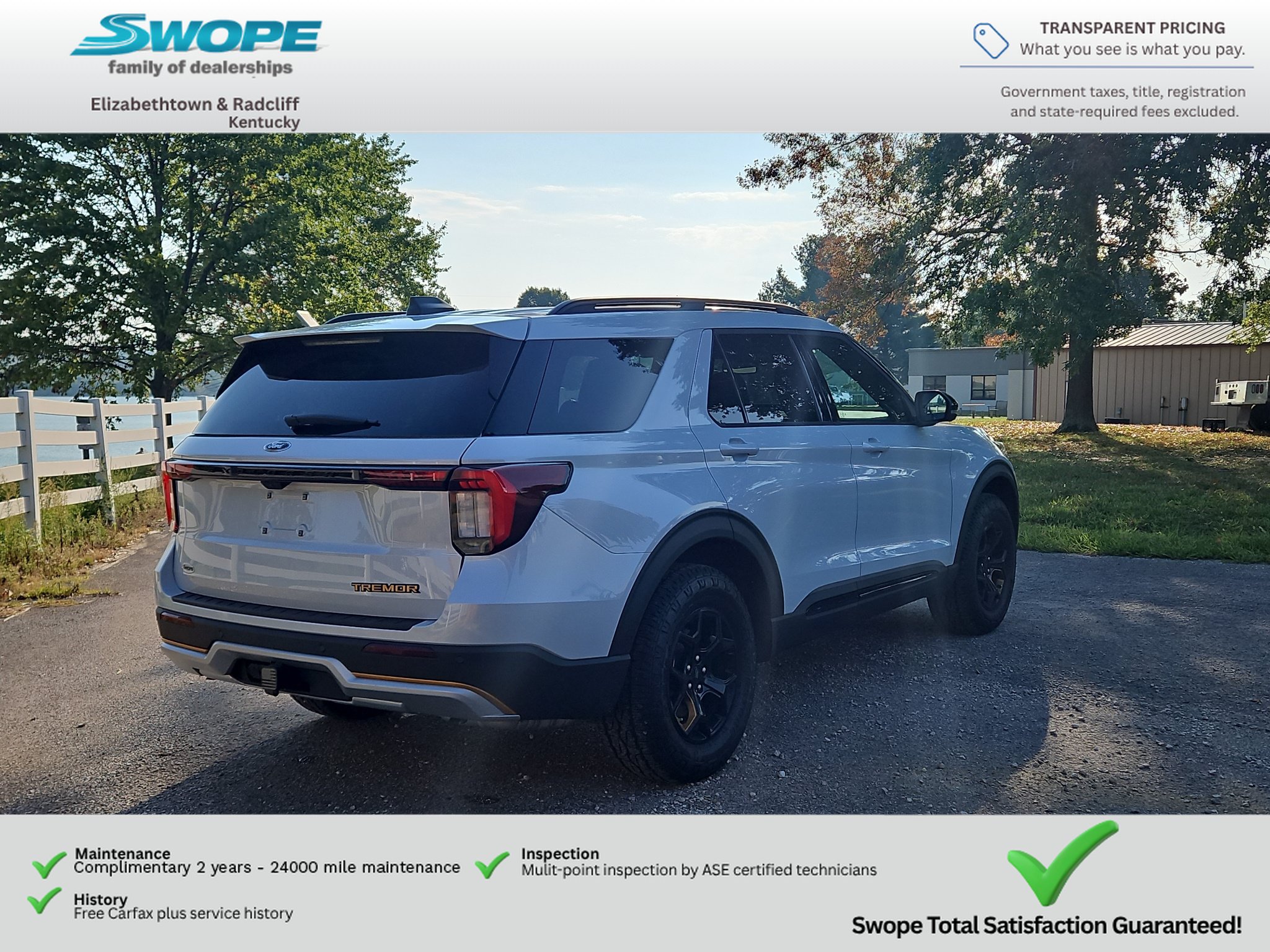 Used 2026 Ford Explorer Tremor w/ Tremor Convenience Package AWD/4WD image 3