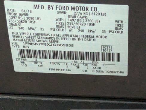 Used 2018 Ford Explorer Limited image 10