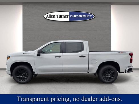 New 2026 Chevrolet Silverado 1500 Custom w/ LPO, Dark Essentials Package AWD/4WD image 10