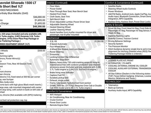 Used 2021 Chevrolet Silverado 1500 LT AWD/4WD image 2