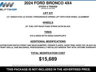Used 2024 Ford Bronco Raptor w/ Interior Carbon Fiber Pack 6 video 2