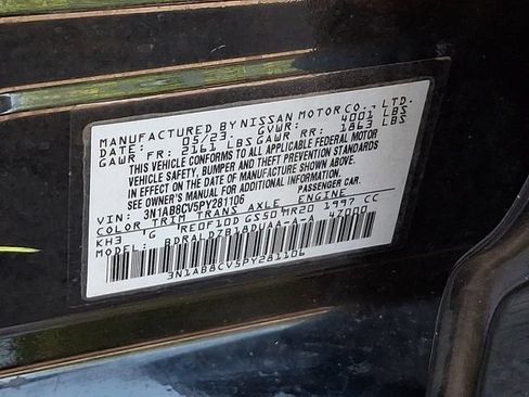Used 2023 Nissan Sentra SV w/ All-Weather Package FWD image 28