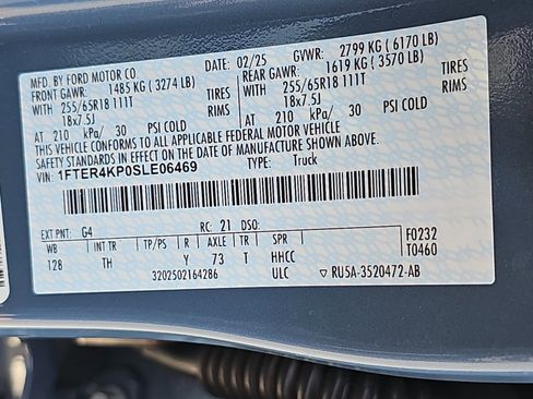 Used 2025 Ford Ranger Lariat w/ FX4 Off-Road Package image 34