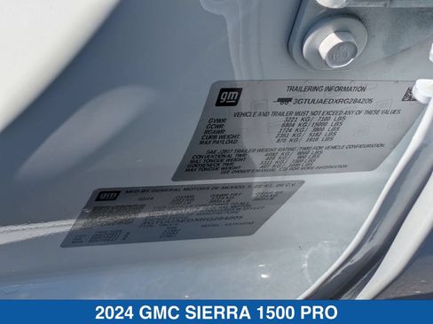 Used 2024 GMC Sierra 1500 Pro w/ Pro Value Package AWD/4WD image 37