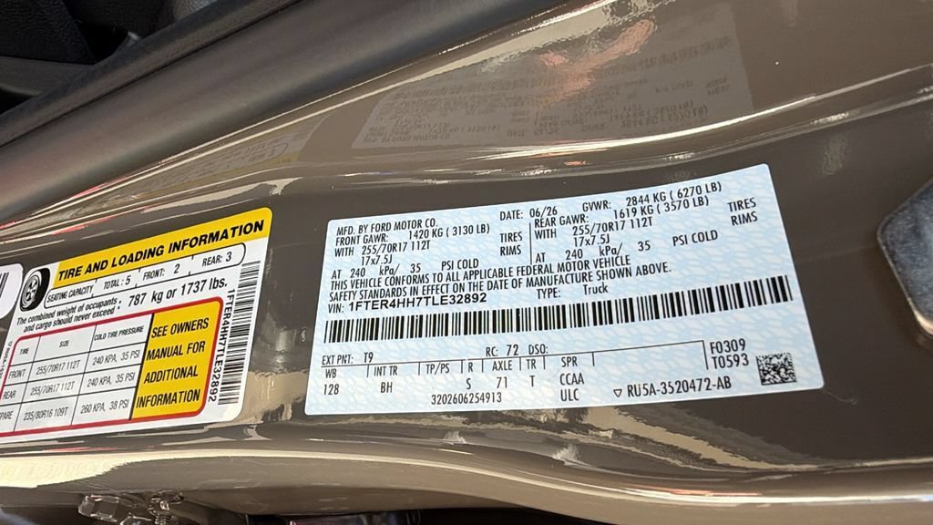 New 2026 Ford Ranger XLT w/ Trailer Tow Package AWD/4WD image 30