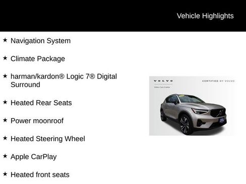 Used 2023 Volvo XC40 B5 Ultimate w/ Climate Package AWD/4WD image 5