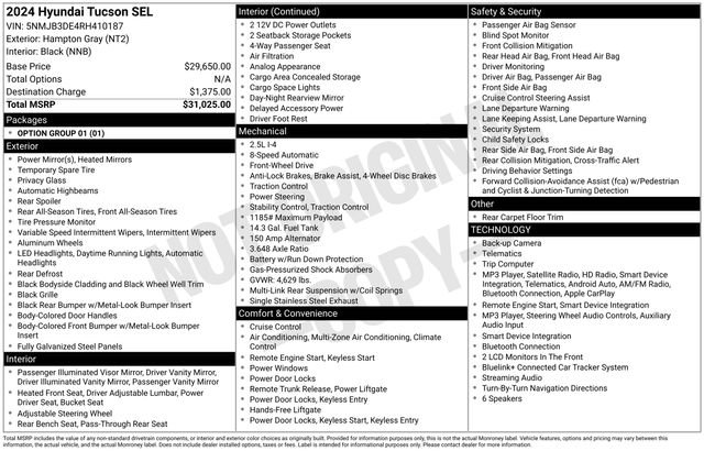 Used 2024 Hyundai Tucson SEL FWD image 6