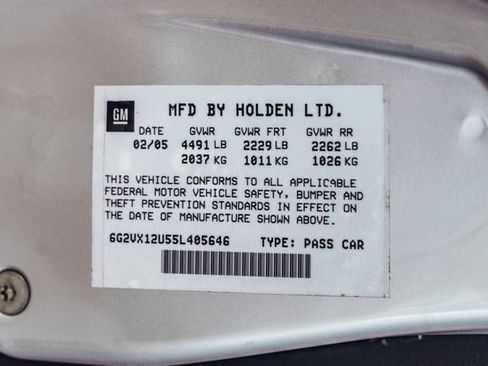 Used 2005 Pontiac GTO RWD image 75