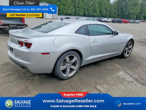 Used 2011 Chevrolet Camaro LT w/ RS Package RWD image 4