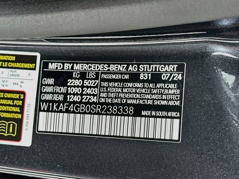 Certified 2025 Mercedes-Benz C 300 Sedan image 36
