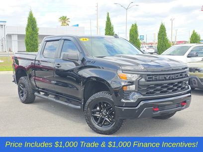 Used 2024 Chevrolet Silverado 1500 Custom Trail Boss w/ LPO, Dark Essentials Package