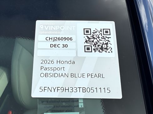 Used 2026 Honda Passport RTL image 9