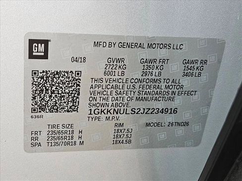 Used 2018 GMC Acadia SLT AWD/4WD image 21