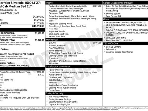 Used 2018 Chevrolet Silverado 1500 LT w/ All Star Edition image 2