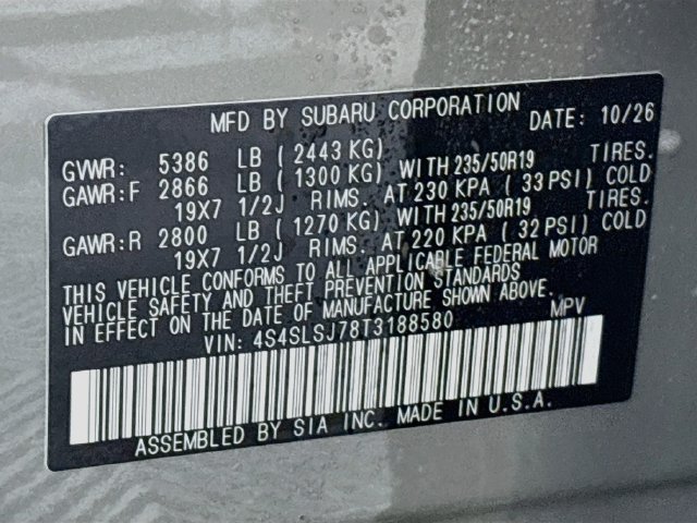 New 2026 Subaru Forester Sport AWD/4WD image 33
