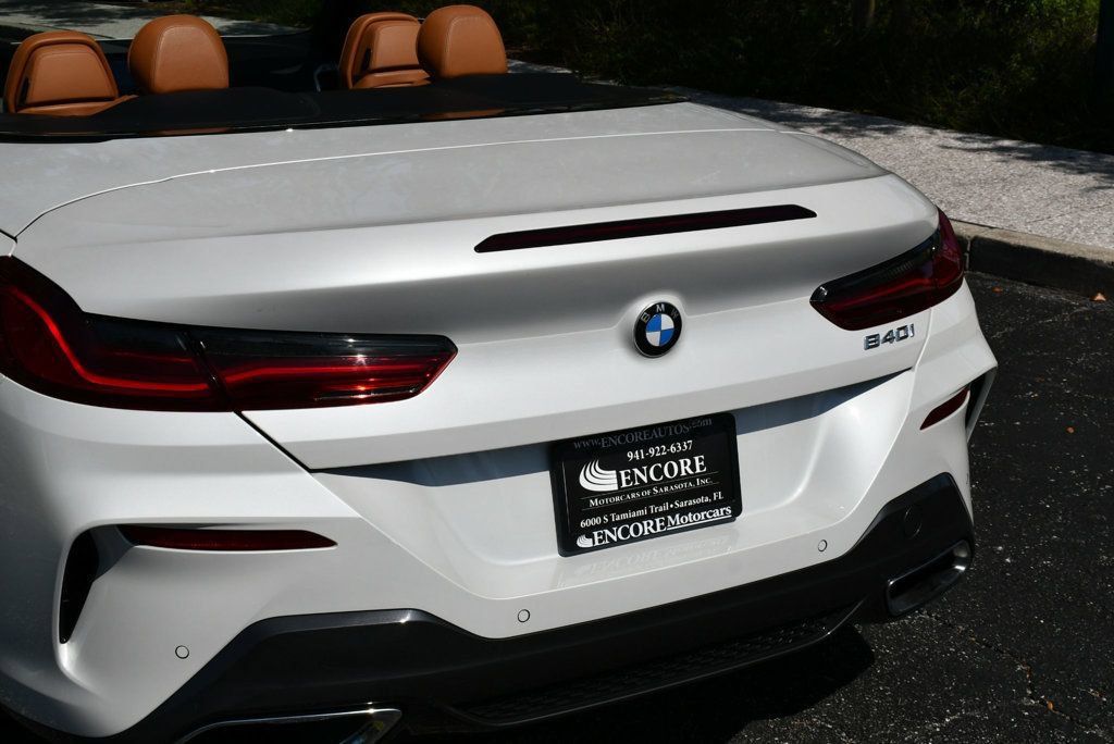 Used 2020 BMW 840i Convertible w/ M Sport Package RWD image 10