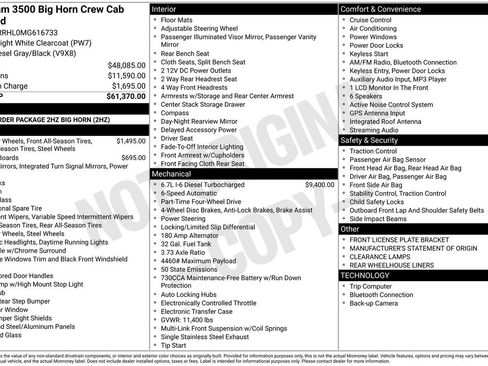 Used 2021 RAM 3500 Big Horn image 41