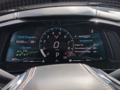 Used 2024 Chevrolet Corvette Z06 w/ Chrome Exterior Badge Package RWD image 10