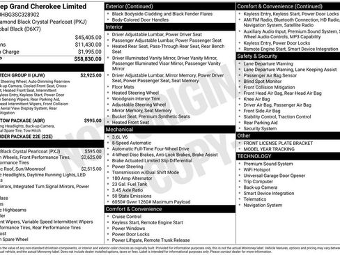 Certified 2025 Jeep Grand Cherokee Limited w/ Luxury Tech Group II AWD/4WD image 9