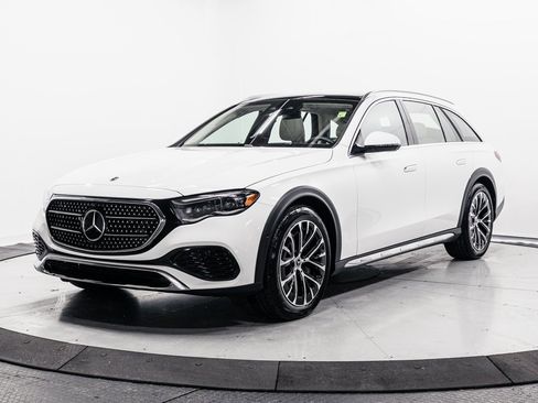 Certified 2025 Mercedes-Benz E 450 4MATIC All-Terrain Wagon w/ Multicontour Seating Package image 3