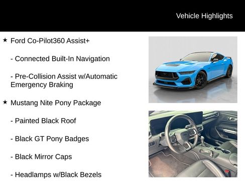 Used 2024 Ford Mustang GT Premium w/ GT Performance Package RWD image 11