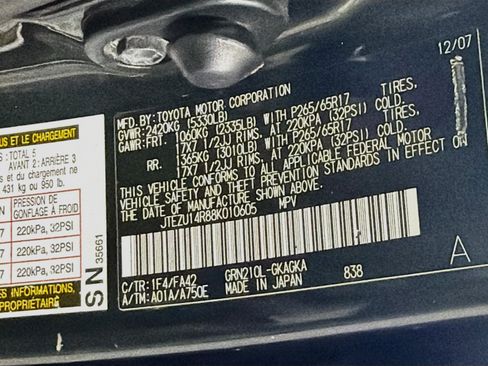 Used 2008 Toyota 4Runner SR5 RWD image 12