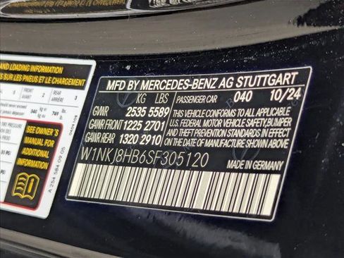 Used 2025 Mercedes-Benz GLC 43 AMG 4MATIC Coupe image 22