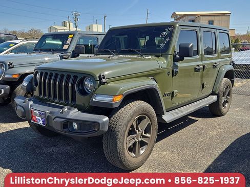 Used 2021 Jeep Wrangler Unlimited Sahara image 1