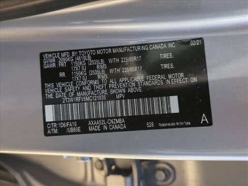 Used 2021 Toyota RAV4 XLE FWD image 15