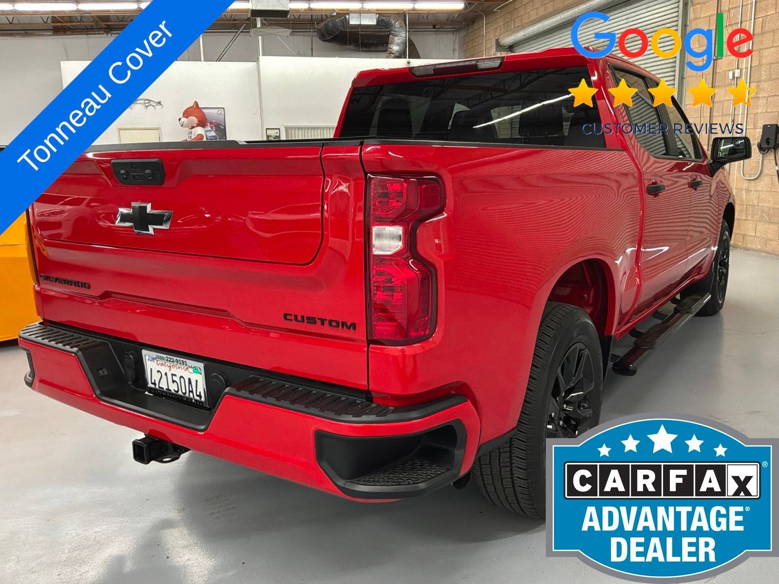 Used 2024 Chevrolet Silverado 1500 Custom w/ LPO, Dark Essentials Package RWD image 5