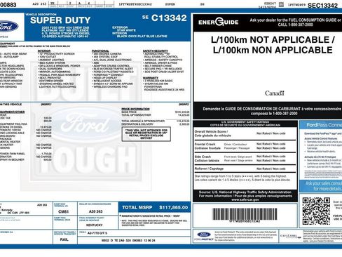 Used 2025 Ford F250 Platinum AWD/4WD image 3