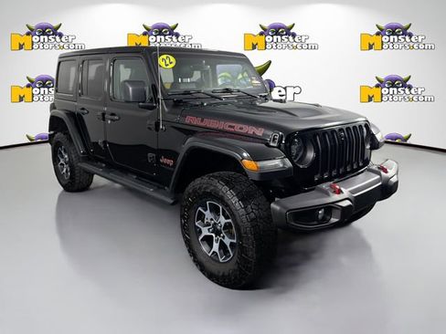 Used 2022 Jeep Wrangler Unlimited Rubicon w/ LED Lighting Group AWD/4WD image 3