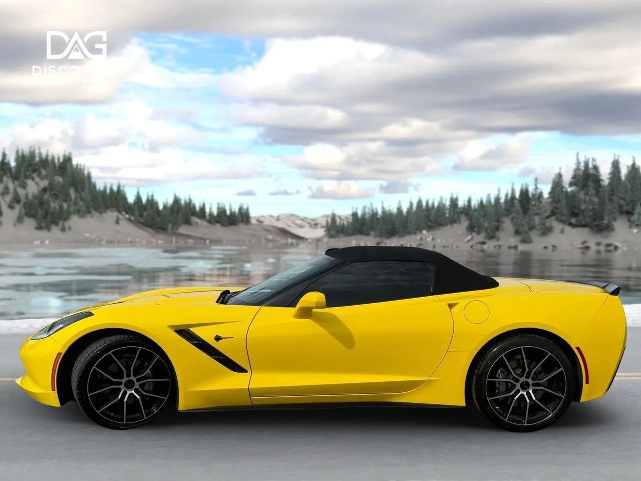 Used 2017 Chevrolet Corvette Stingray Convertible w/ 3LT Preferred Equipment Group RWD image 2