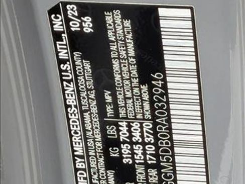 Certified 2024 Mercedes-Benz EQE AMG 4MATIC SUV image 25