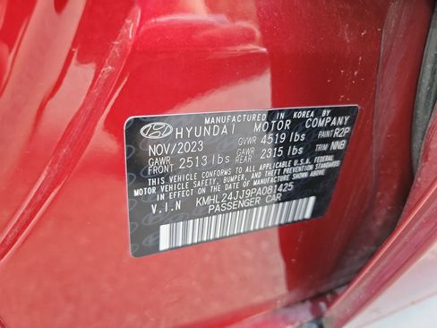 Used 2023 Hyundai Sonata Blue w/ Cargo Package image 22