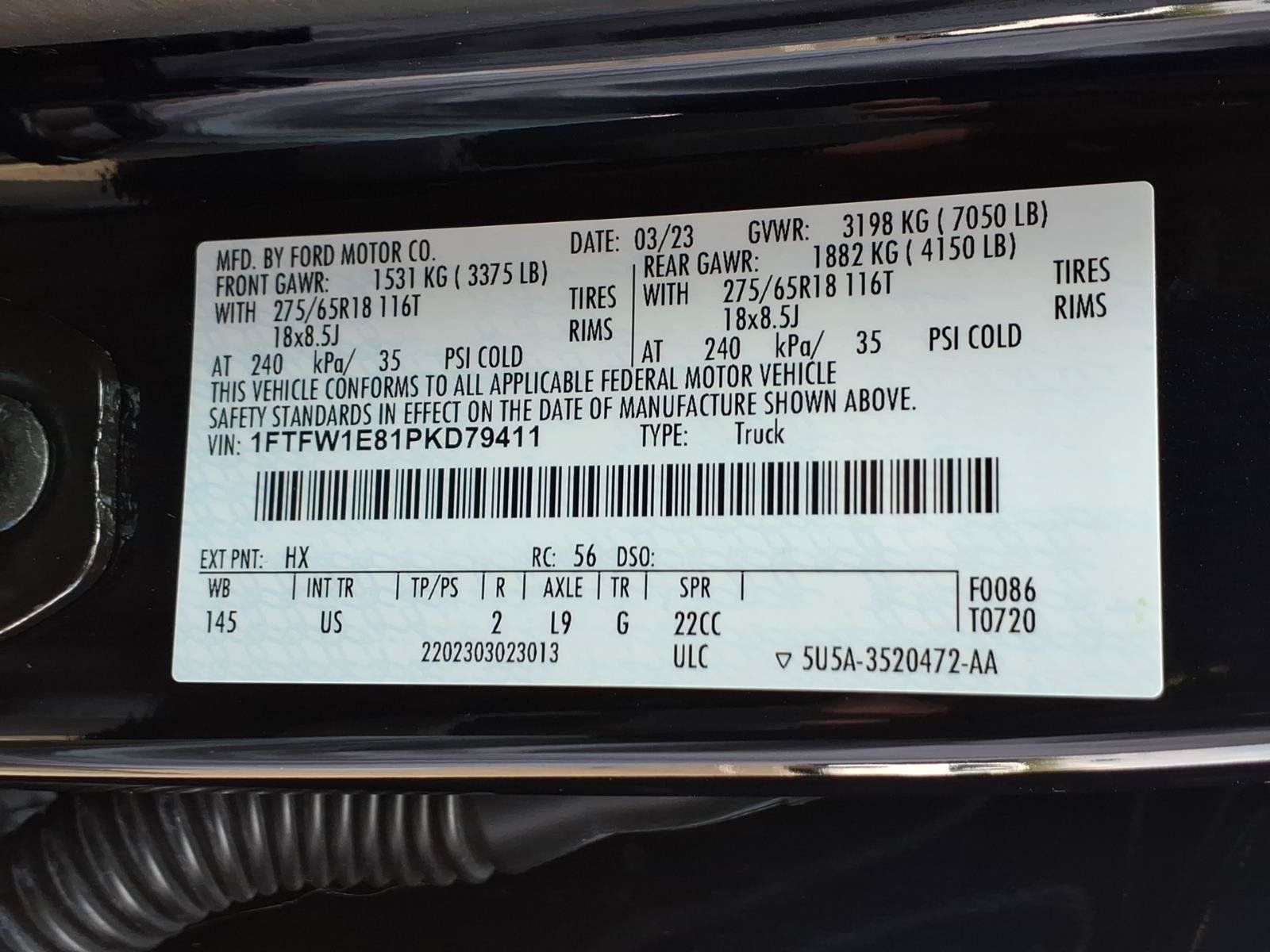 Used 2023 Ford F150 XLT w/ Equipment Group 301A Mid AWD/4WD image 29