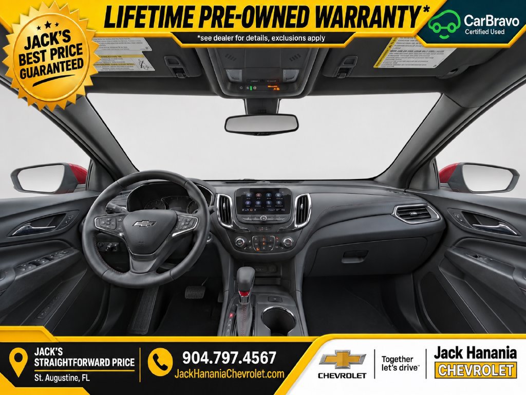 Used 2022 Chevrolet Equinox RS w/ RS Leather Package FWD image 9