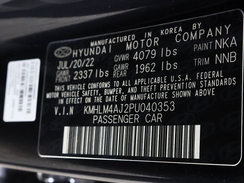 Used 2023 Hyundai Elantra Blue w/ Winter Weather Package image 45