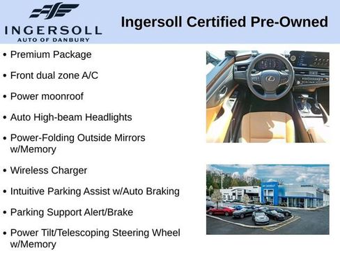 Used 2023 Lexus ES 350 w/ Premium Package FWD image 10