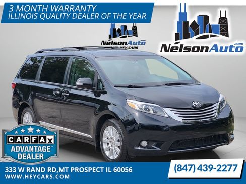 Used 2015 Toyota Sienna Limited Premium AWD/4WD image 1